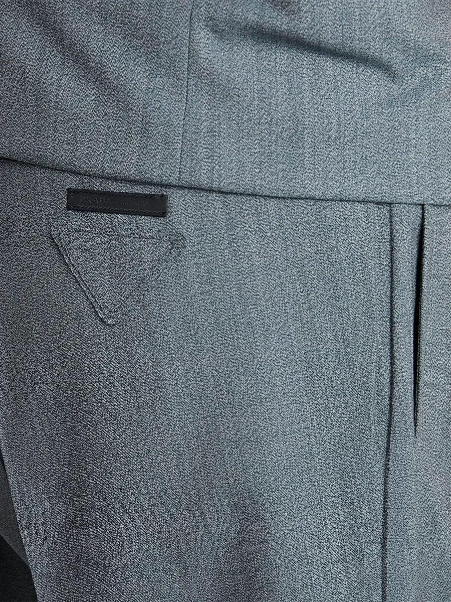 Prada Men's Wool Pants | Thumbnail 5 Prada Men's Wool Pants | Thumbnail 5