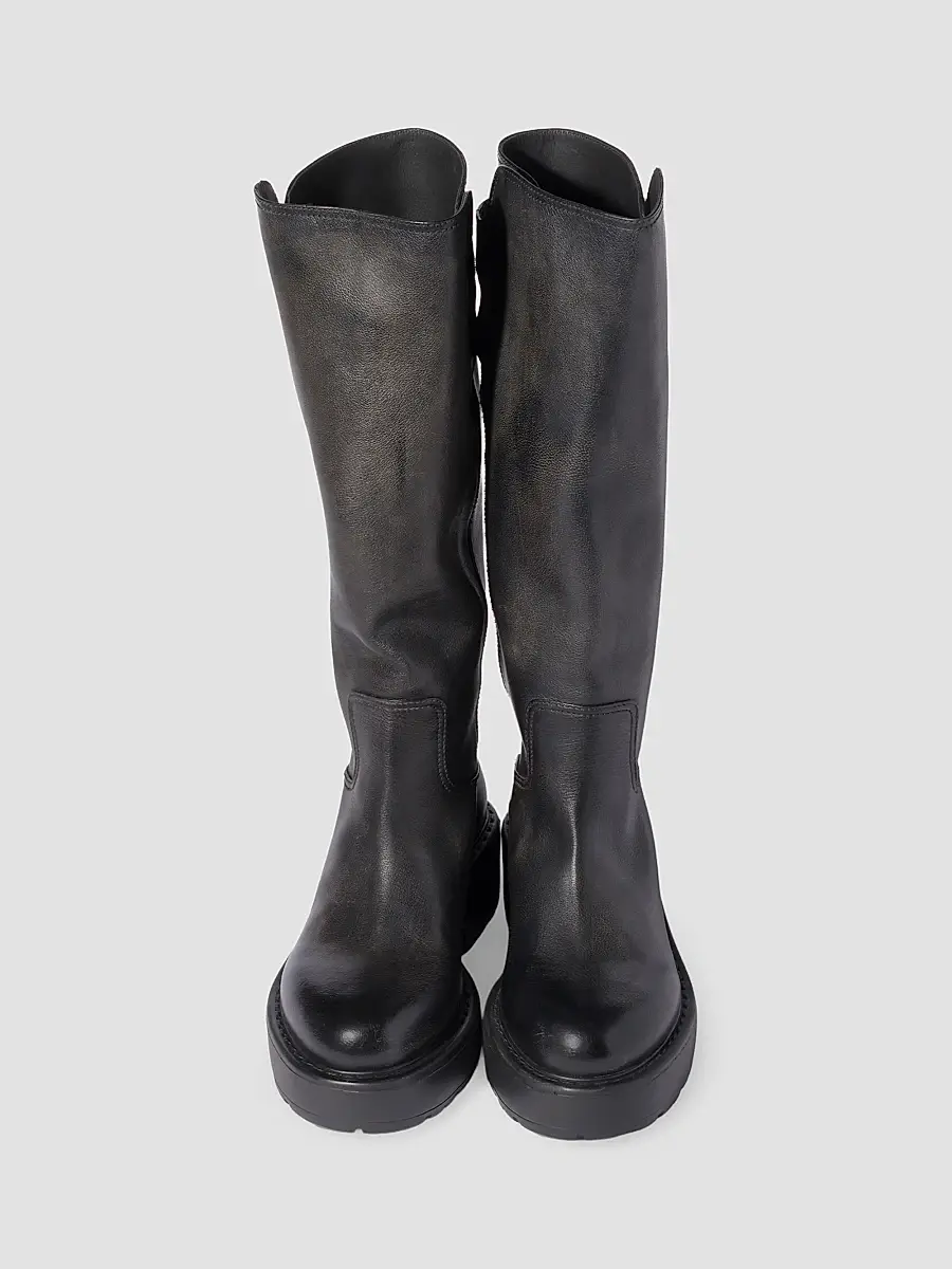Miu Miu Women's Leather Boots | Thumbnail 2
