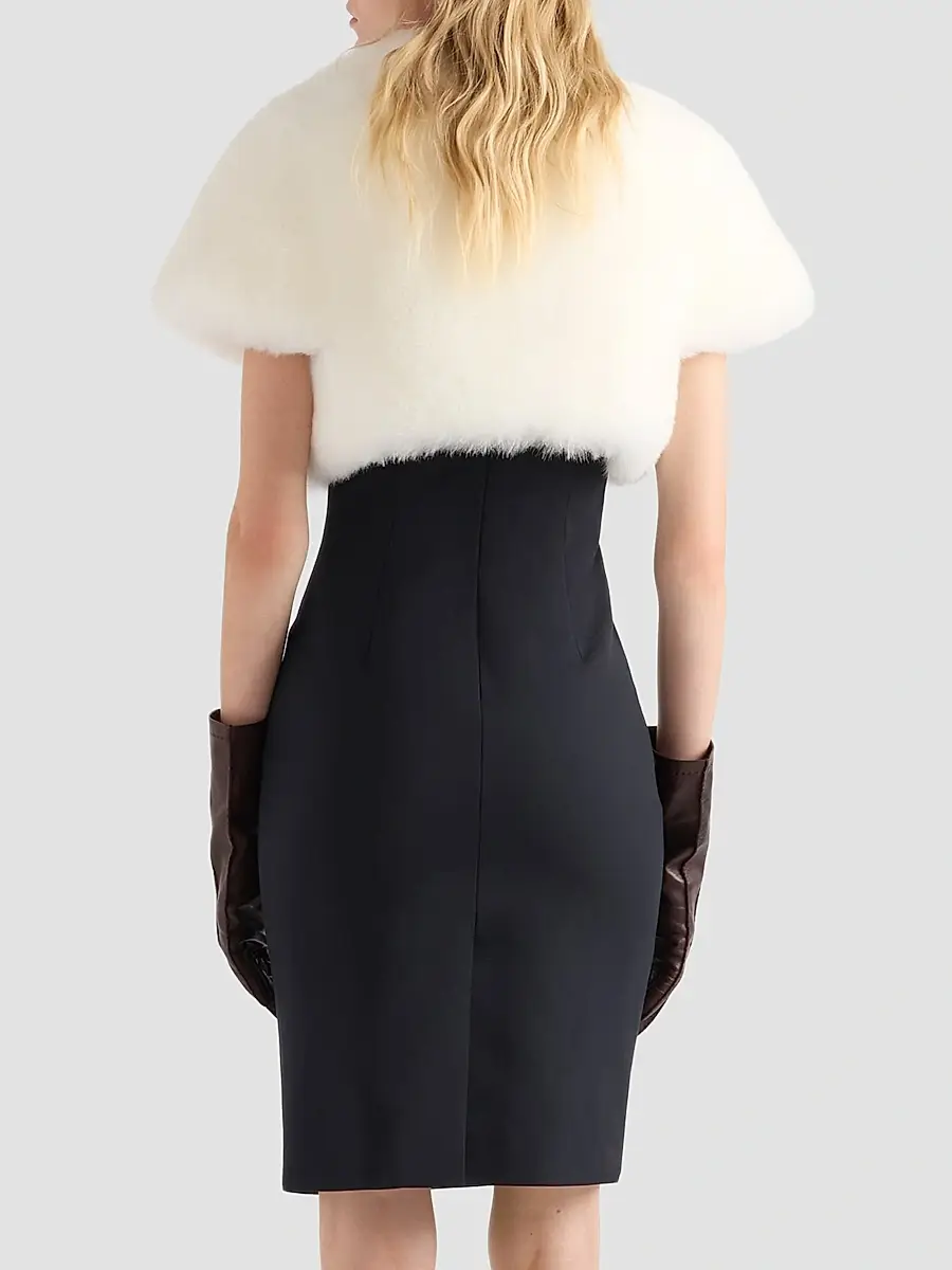 Prada Women's Stretch Fabric Dress | Thumbnail 4