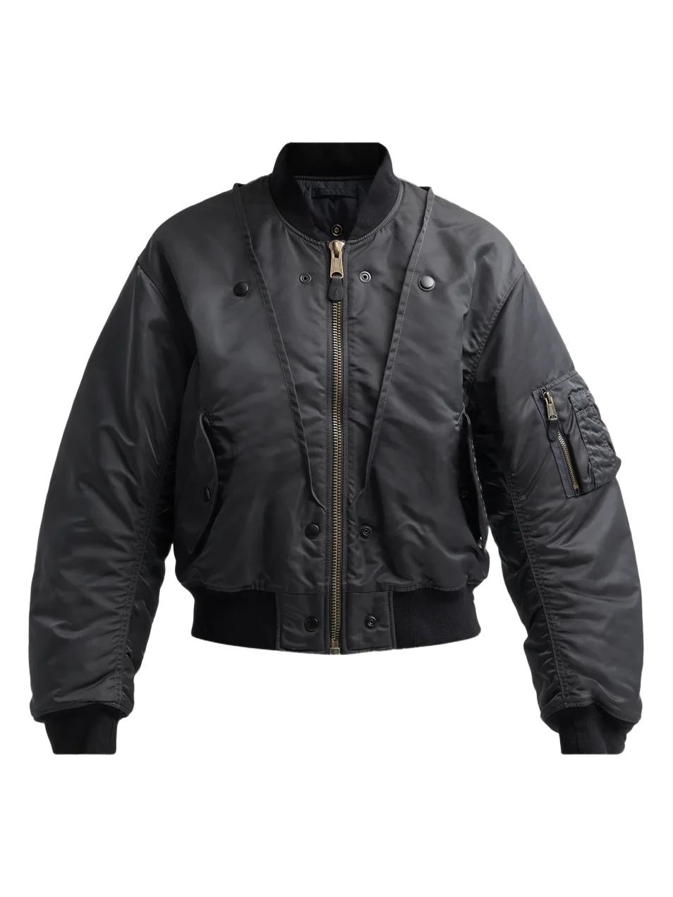 Women's Reversible Nylon Twill Bomber Jacket