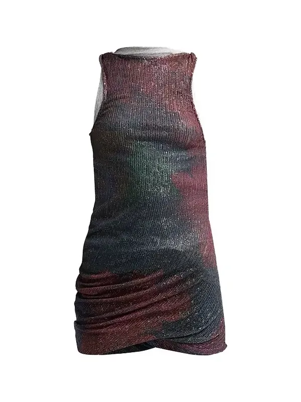 Women's Sequins Draped Top