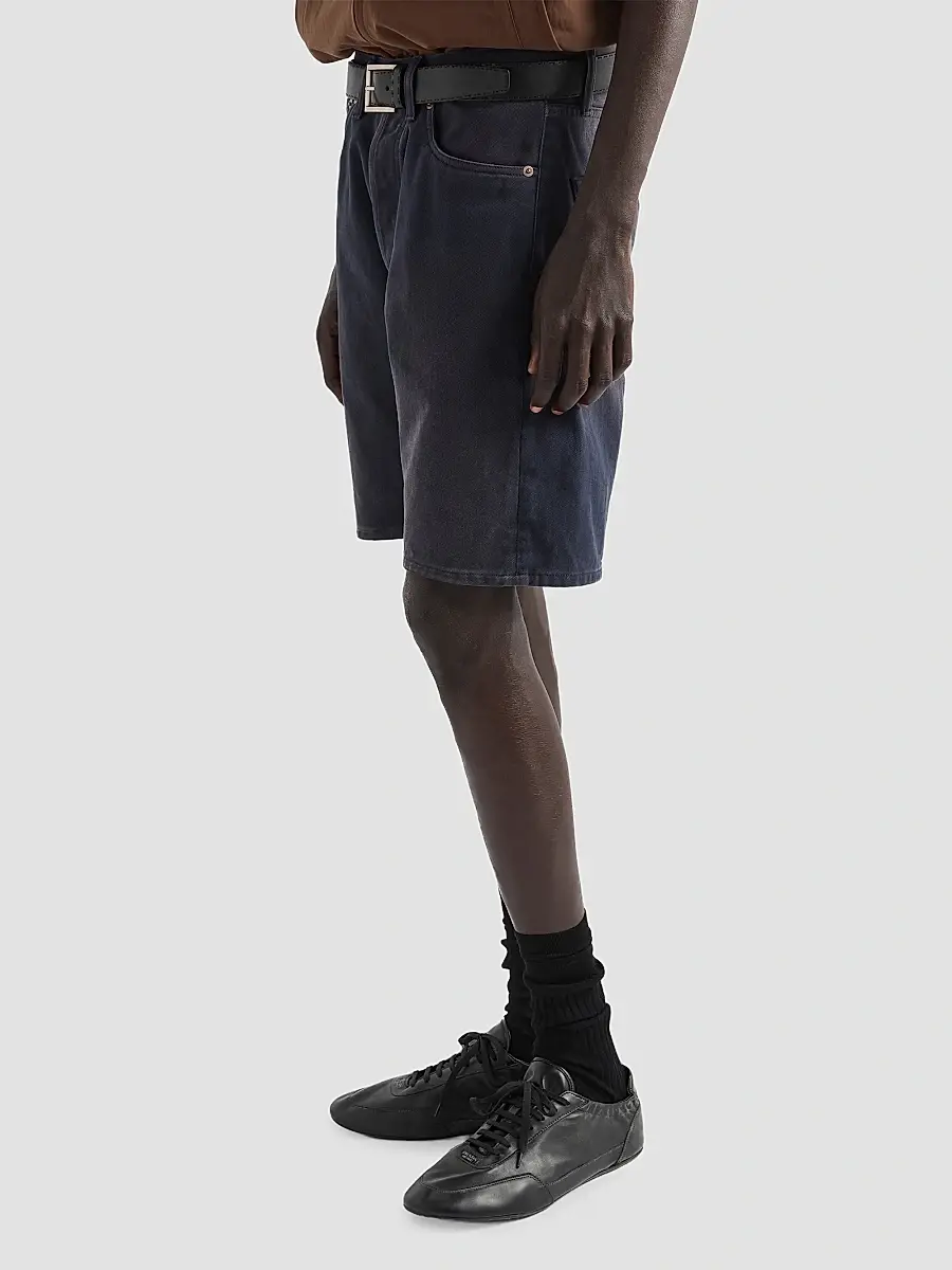 Prada Men's Denim Bermuda Shorts | Thumbnail 4
