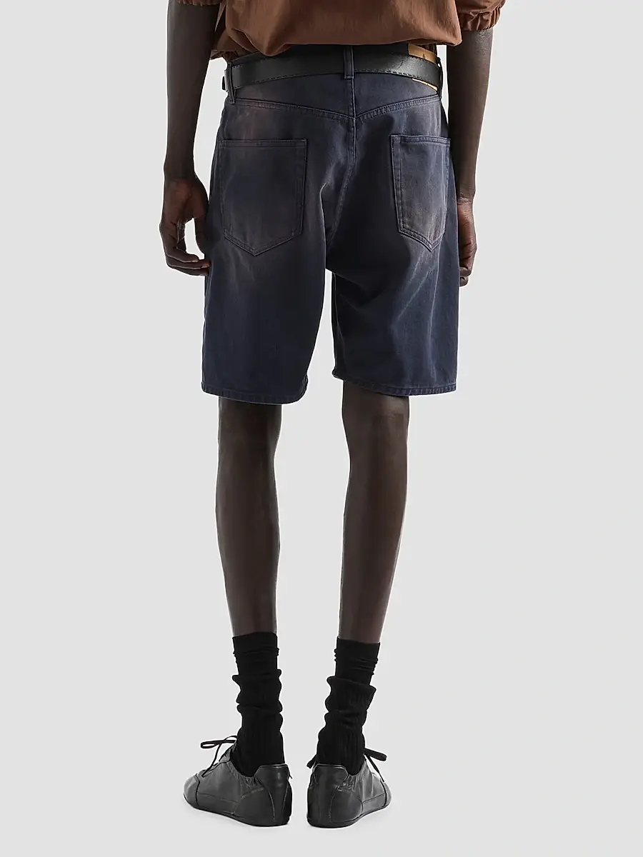 Prada Men's Denim Bermuda Shorts | Thumbnail 5