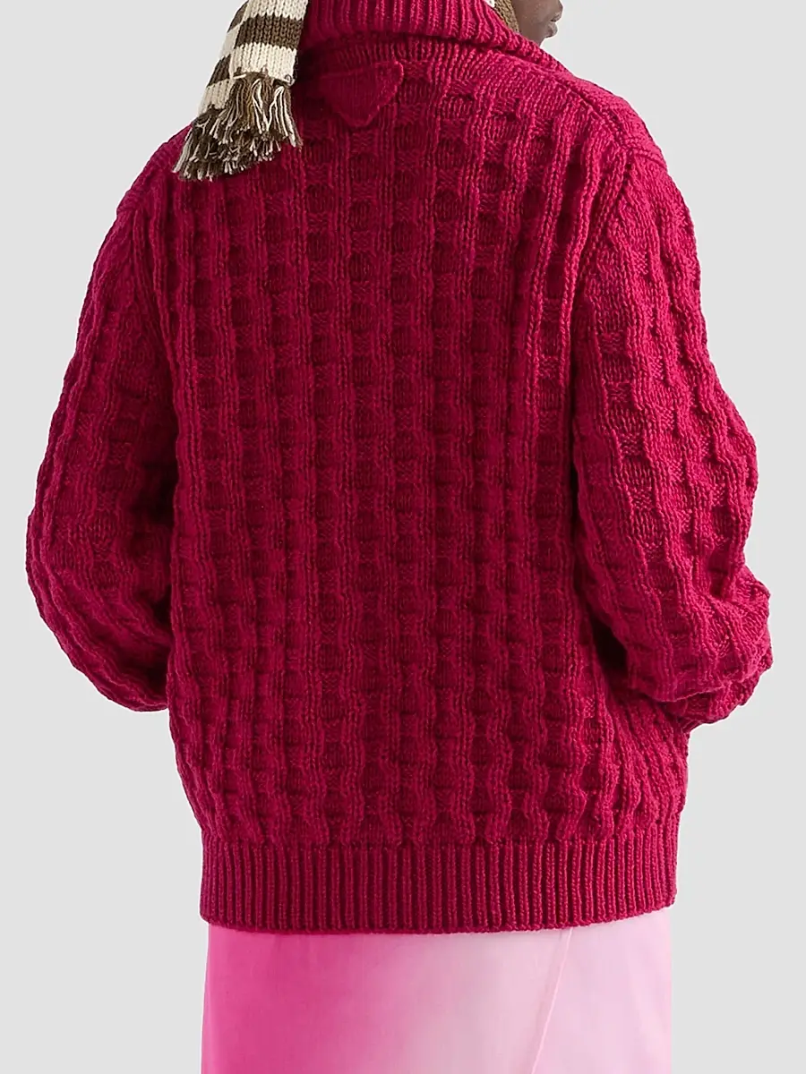 Prada Women's Wool Cardigan | Thumbnail 5 Prada Women's Wool Cardigan | Thumbnail 5