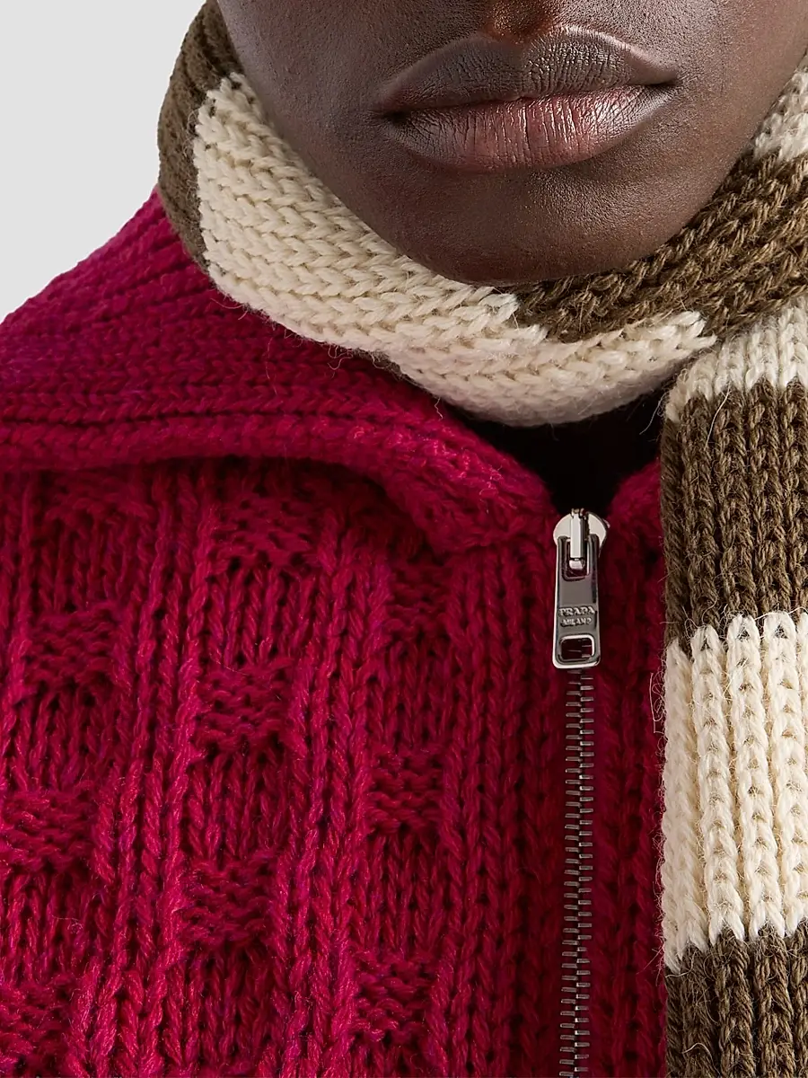 Prada Women's Wool Cardigan | Thumbnail 6 Prada Women's Wool Cardigan | Thumbnail 6