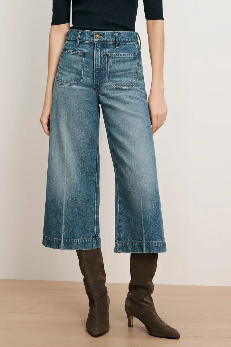 Veronica Beard Marlowe Patch Pocket Jean | Thumbnail 3 Veronica Beard Marlowe Patch Pocket Jean | Thumbnail 3