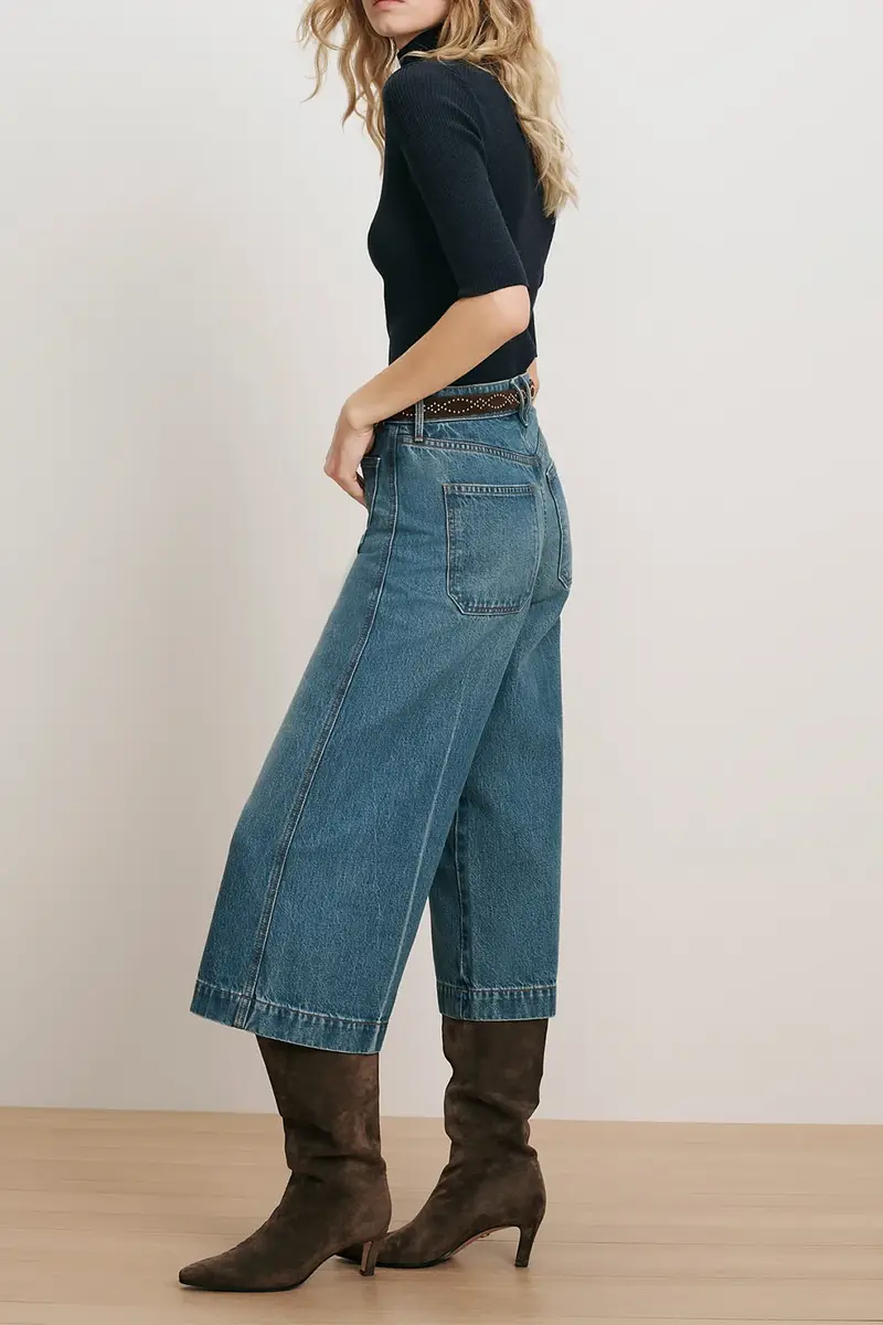 Veronica Beard Marlowe Patch Pocket Jean | Thumbnail 4 Veronica Beard Marlowe Patch Pocket Jean | Thumbnail 4