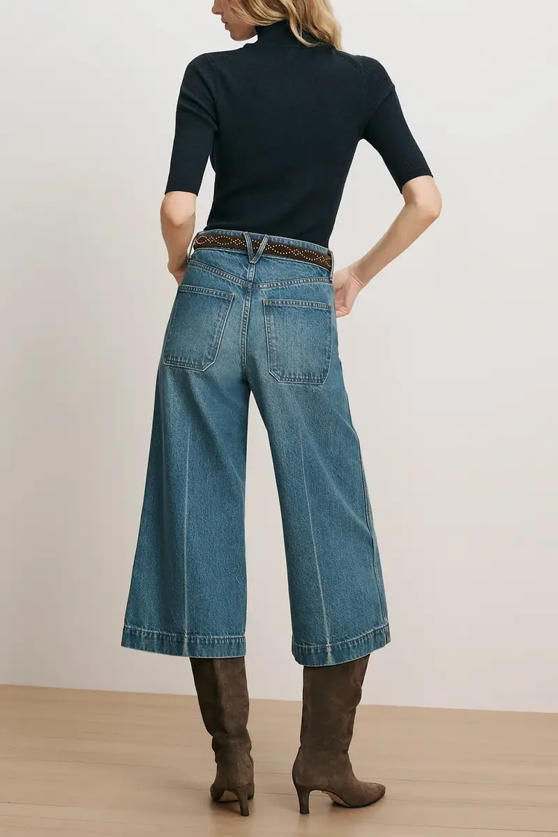 Veronica Beard Marlowe Patch Pocket Jean | Thumbnail 5 Veronica Beard Marlowe Patch Pocket Jean | Thumbnail 5