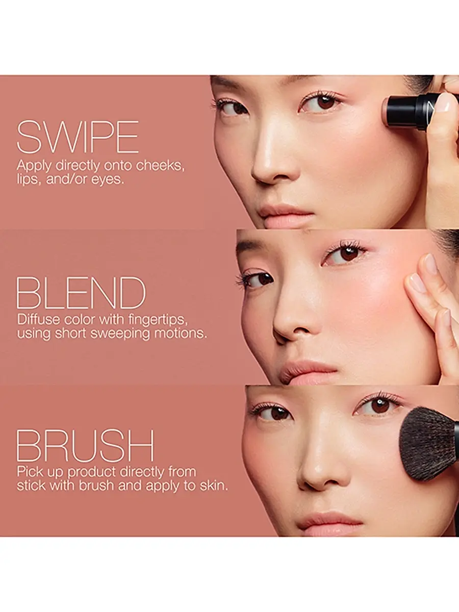 NARS The Multiple Soft Blur Blush Stick for Cheeks, Eyes & Lips - Swing | Thumbnail 9 NARS The Multiple Soft Blur Blush Stick for Cheeks, Eyes & Lips - Swing | Thumbnail 9