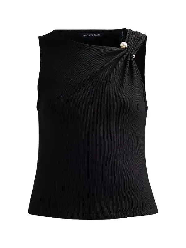 Women's Deylin Stretch-Cotton Asymmetric Top Women's Deylin Stretch-Cotton Asymmetric Top