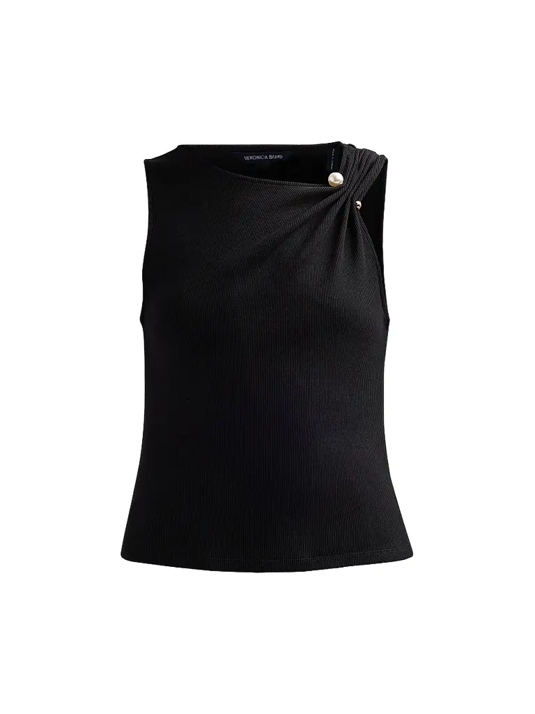 Women's Deylin Stretch-Cotton Asymmetric Top Women's Deylin Stretch-Cotton Asymmetric Top