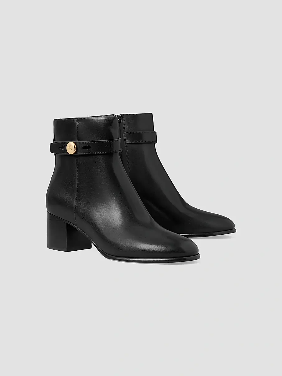 Tory Burch Women's Romy 50MM Leather Ankle Boots | Thumbnail 2 Tory Burch Women's Romy 50MM Leather Ankle Boots | Thumbnail 2