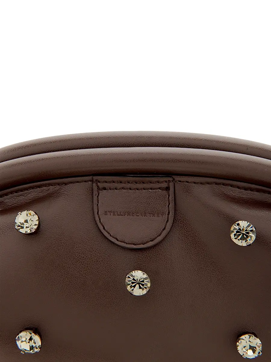 Stella McCartney Women's Falabella Crystal-Studded Clutch | Thumbnail 5 Stella McCartney Women's Falabella Crystal-Studded Clutch | Thumbnail 5