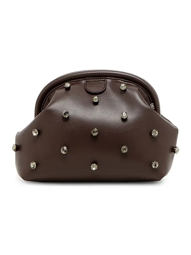 Women's Falabella Crystal-Studded Clutch Women's Falabella Crystal-Studded Clutch