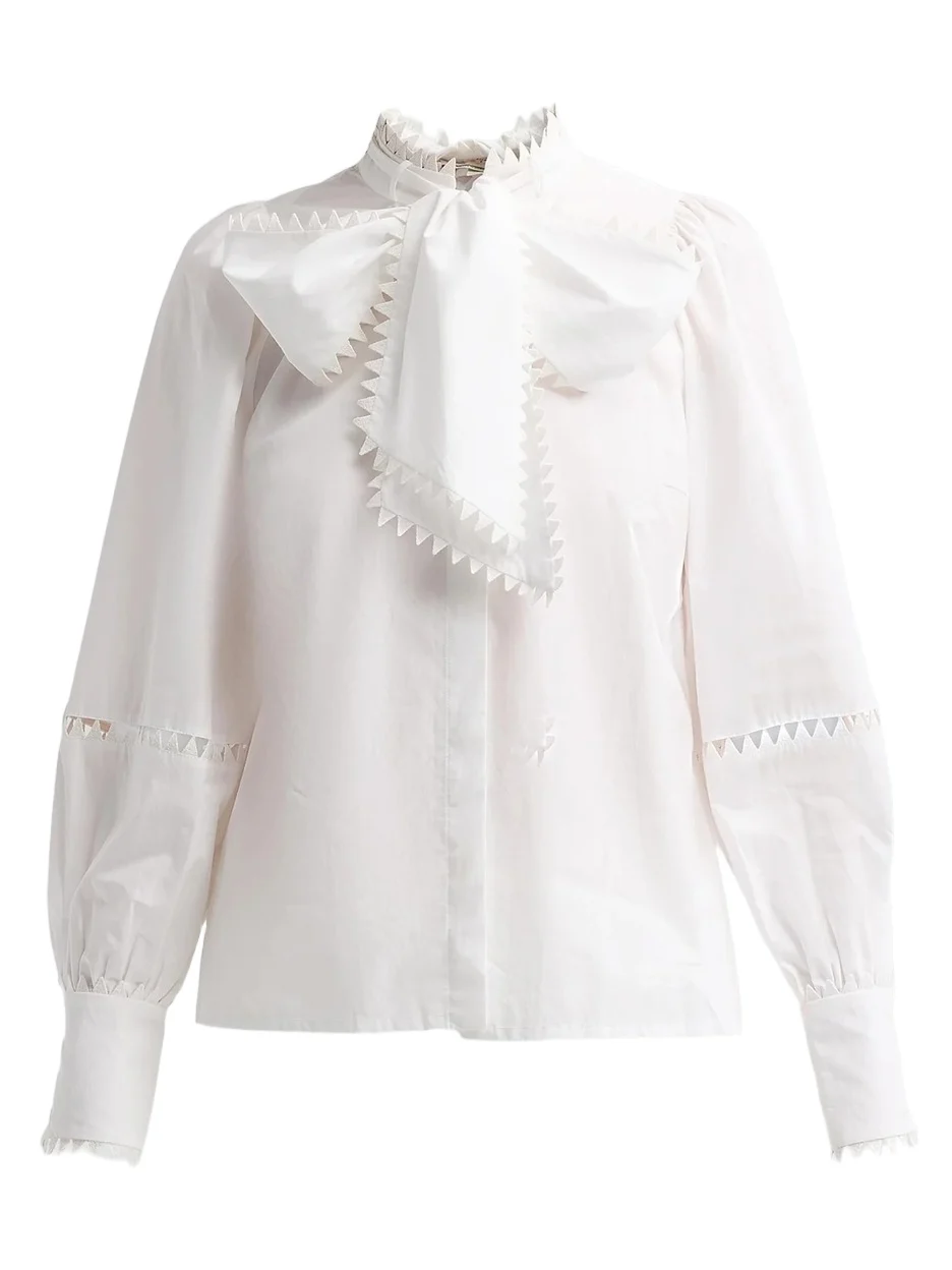 Women's Embroidered Cotton Blouse Women's Embroidered Cotton Blouse