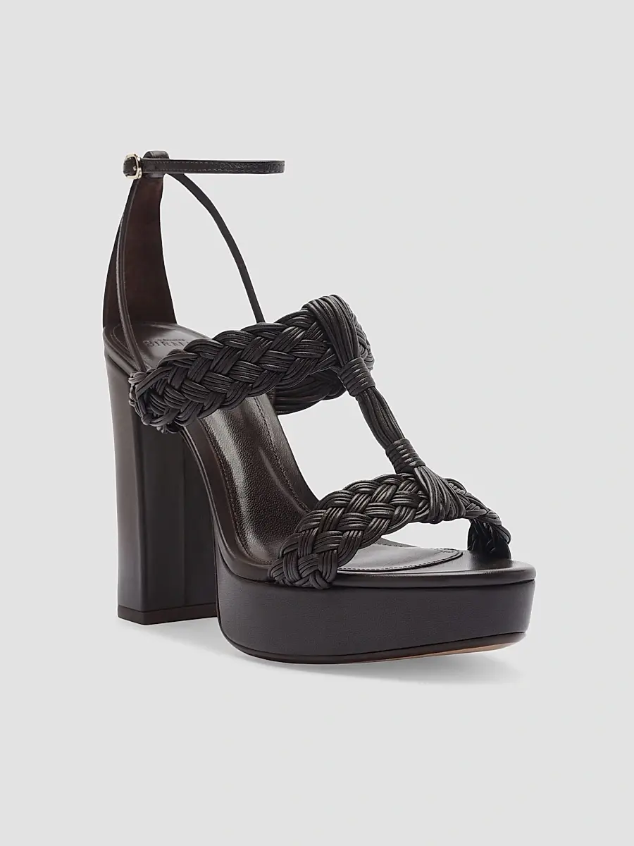 Alexandre Birman Women's Thalia 110MM Leather Block-Heel Sandals | Thumbnail 2 Alexandre Birman Women's Thalia 110MM Leather Block-Heel Sandals | Thumbnail 2