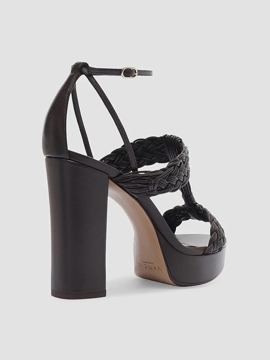 Alexandre Birman Women's Thalia 110MM Leather Block-Heel Sandals | Thumbnail 3 Alexandre Birman Women's Thalia 110MM Leather Block-Heel Sandals | Thumbnail 3