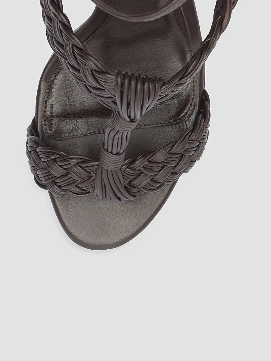 Alexandre Birman Women's Thalia 110MM Leather Block-Heel Sandals | Thumbnail 5 Alexandre Birman Women's Thalia 110MM Leather Block-Heel Sandals | Thumbnail 5