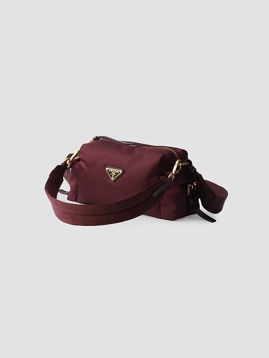 Prada Women's Explore Small Re-Nylon and Leather Shoulder Bag | Thumbnail 2