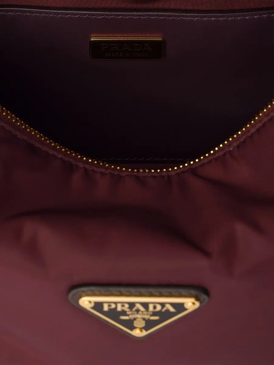 Prada Women's Explore Small Re-Nylon and Leather Shoulder Bag | Thumbnail 4