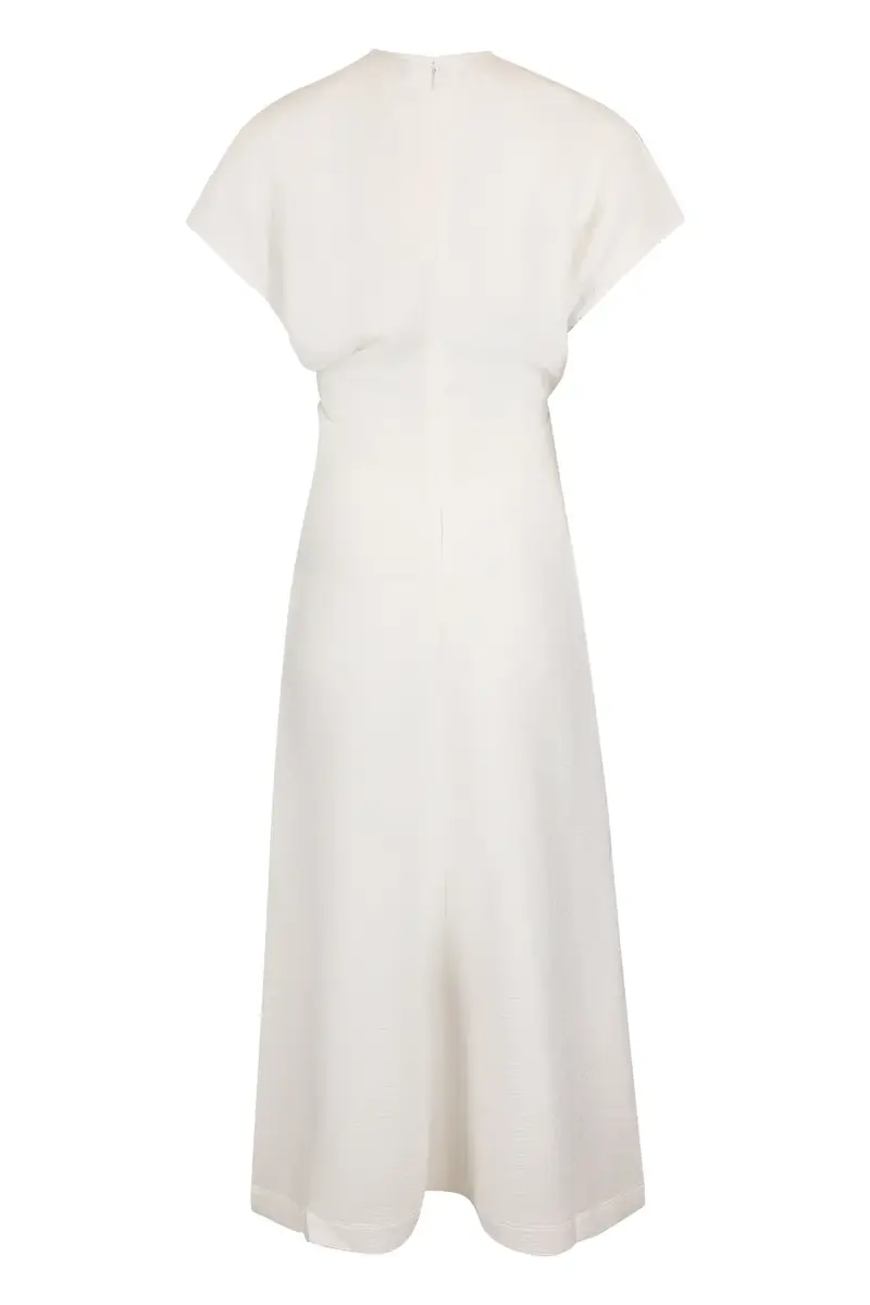 TOTEME Short Sleeve Slouch Waist Dress | Thumbnail 2