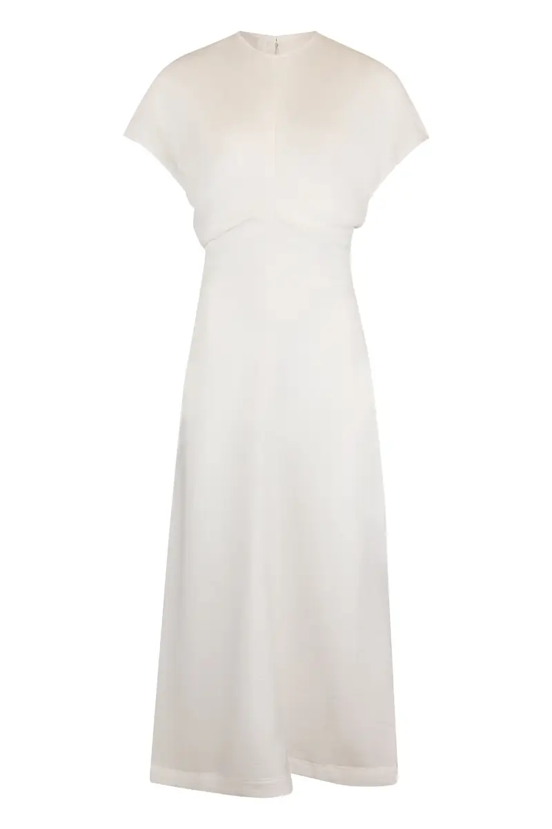 TOTEME Short Sleeve Slouch Waist Dress | Image 1 TOTEME Short Sleeve Slouch Waist Dress | Image 1
