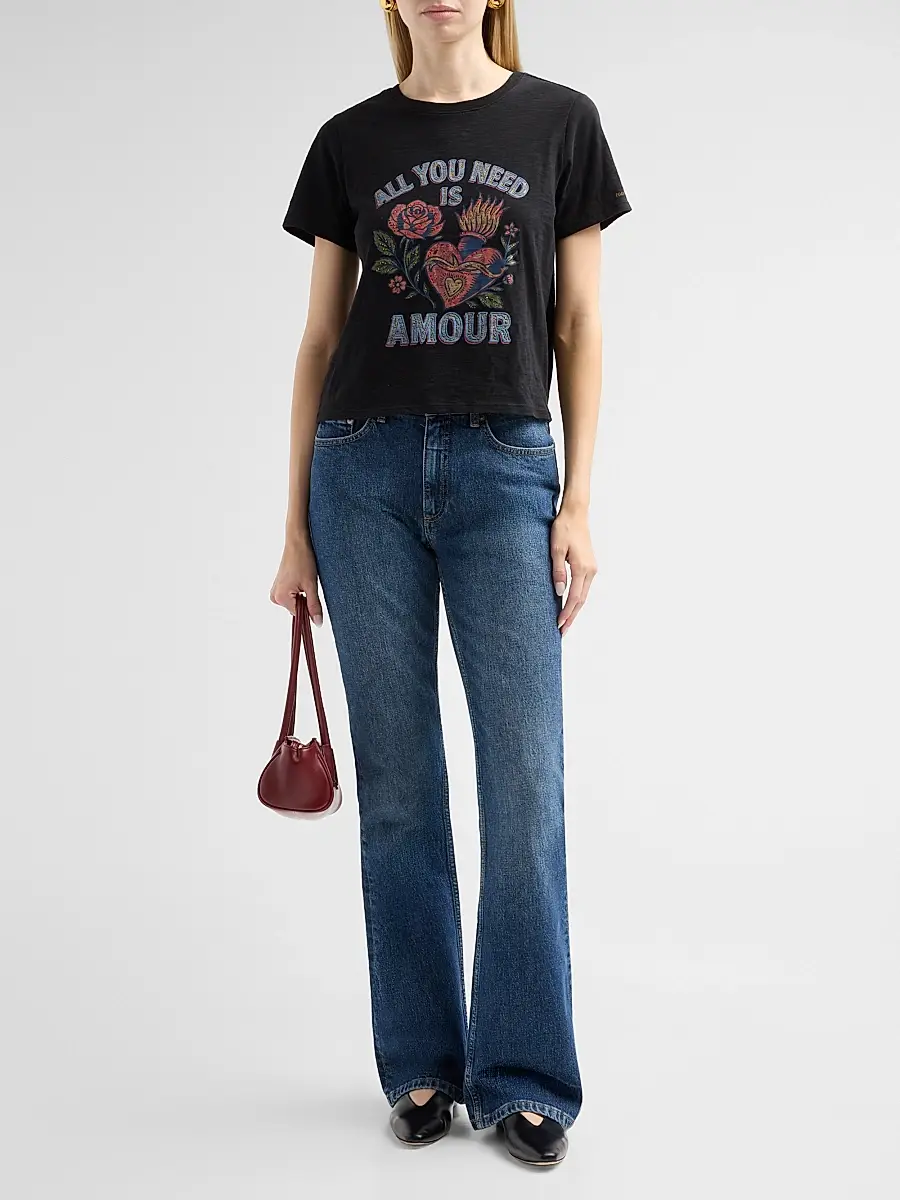 Cinq à Sept Women's Stevie Flare Jeans | Thumbnail 2 Cinq à Sept Women's Stevie Flare Jeans | Thumbnail 2