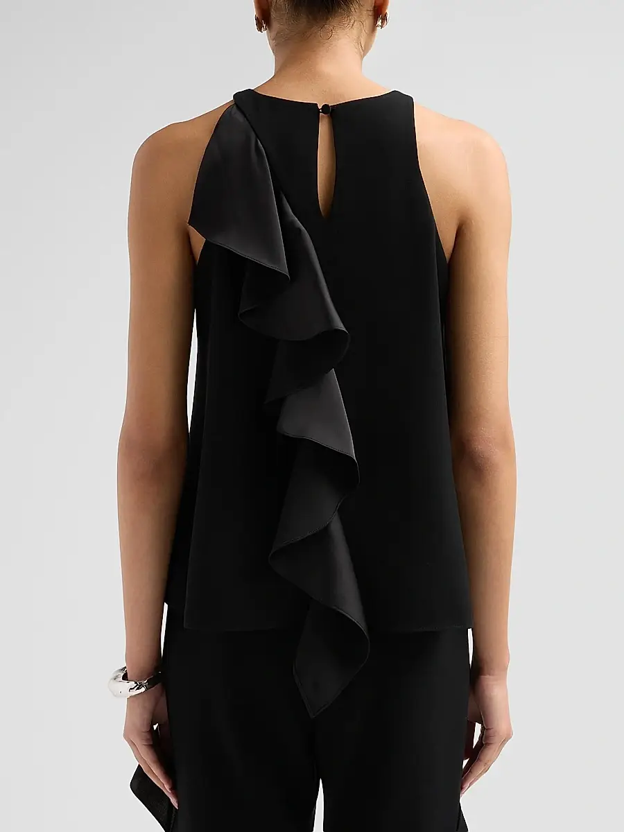 Cinq à Sept Women's Vivia Ruffled Top | Thumbnail 3 Cinq à Sept Women's Vivia Ruffled Top | Thumbnail 3