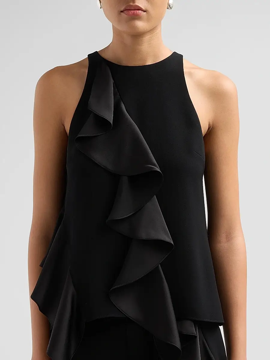 Cinq à Sept Women's Vivia Ruffled Top | Thumbnail 5 Cinq à Sept Women's Vivia Ruffled Top | Thumbnail 5