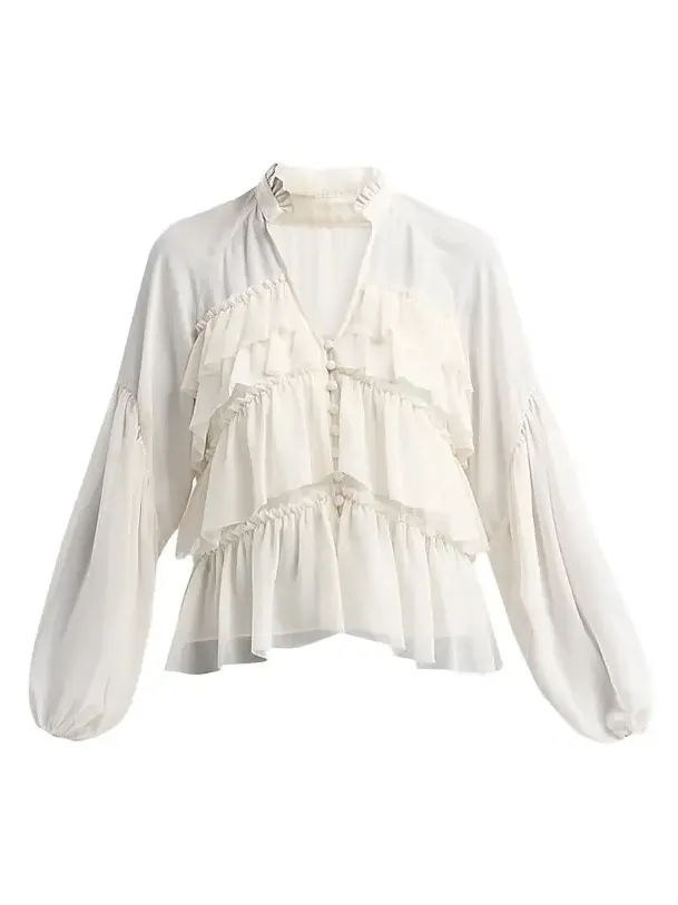 Women's Amoura Ruffle Top Women's Amoura Ruffle Top