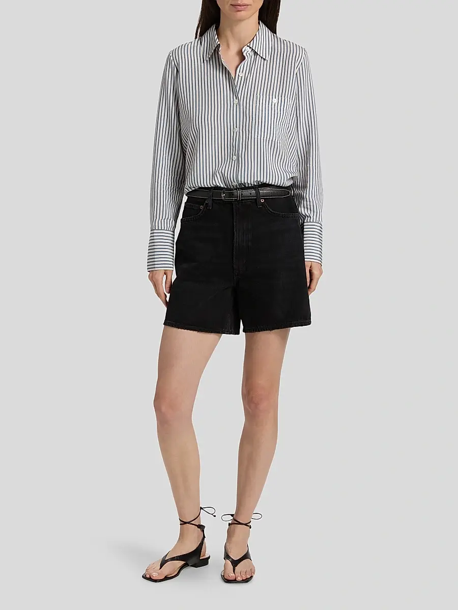 RAILS Women's Beck Striped Woven Shirt | Thumbnail 2