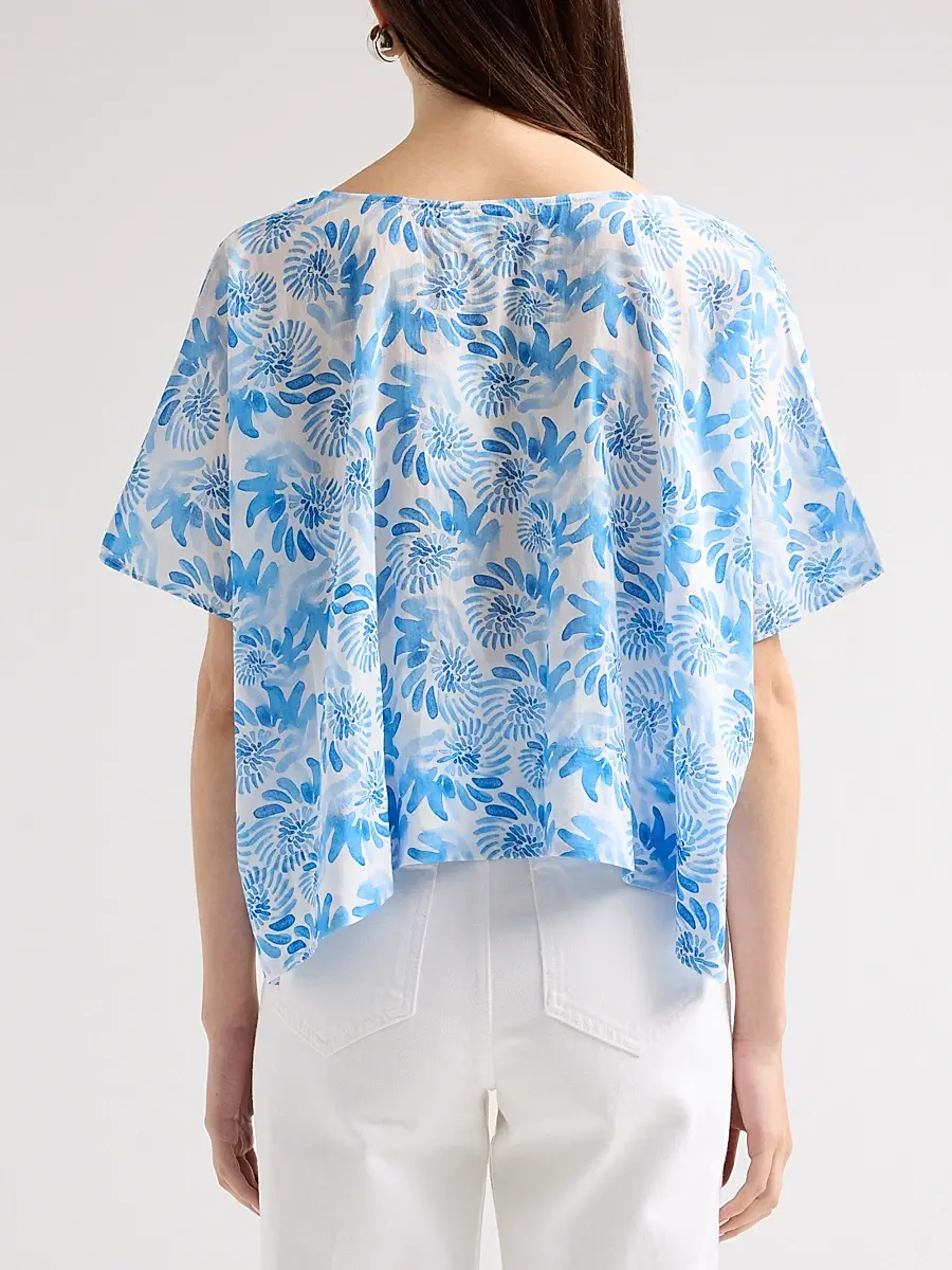 Ro's Garden Women's Salem Floral Cotton Top | Thumbnail 3 Ro's Garden Women's Salem Floral Cotton Top | Thumbnail 3