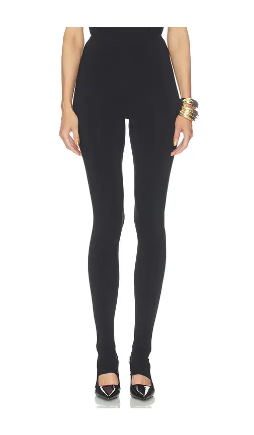 Norma Kamali Legging With Footie Without Waistband | Thumbnail 2 Norma Kamali Legging With Footie Without Waistband | Thumbnail 2