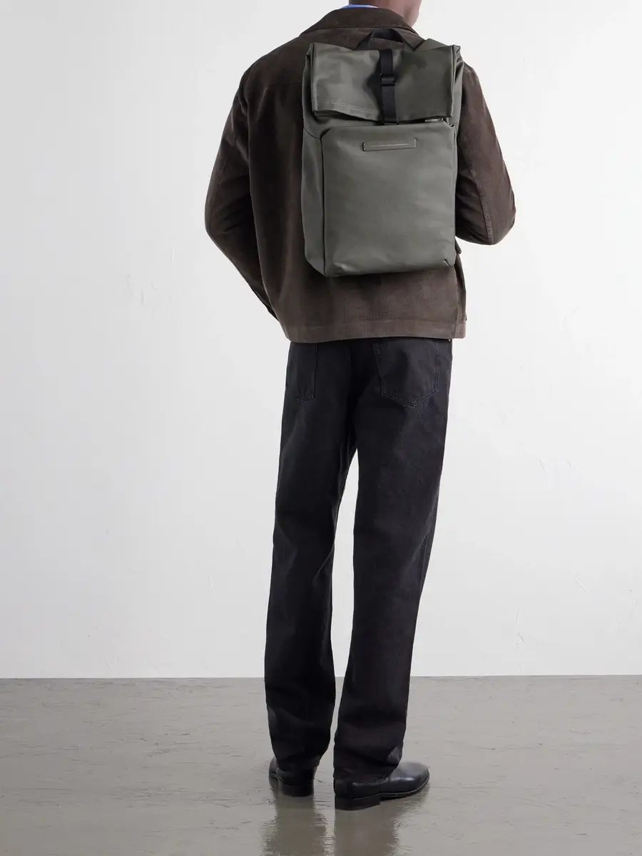 Horizn Studios SoFo Rolltop X Waxed Cotton-Canvas Backpack - Men | Thumbnail 3 Horizn Studios SoFo Rolltop X Waxed Cotton-Canvas Backpack - Men | Thumbnail 3