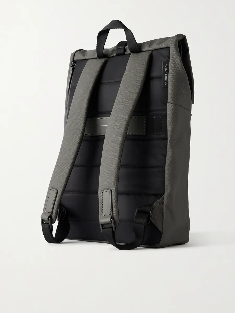 Horizn Studios SoFo Rolltop X Waxed Cotton-Canvas Backpack - Men | Thumbnail 4 Horizn Studios SoFo Rolltop X Waxed Cotton-Canvas Backpack - Men | Thumbnail 4