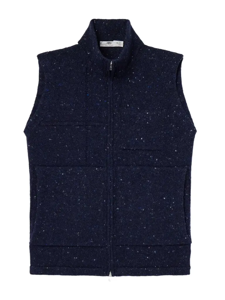 Inis Meáin Lifeline Wool and Cashmere-Blend Gilet - Men