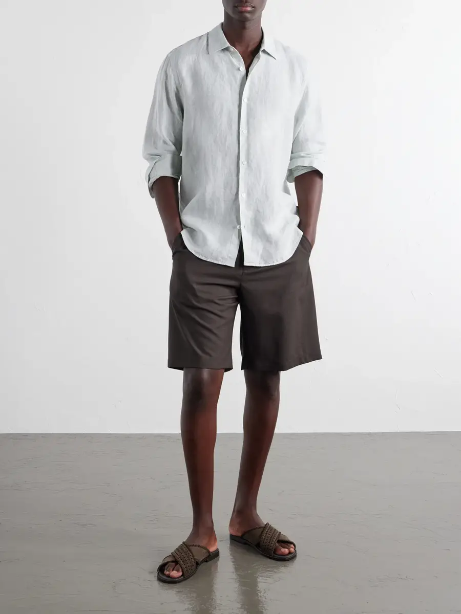 Orlebar Brown Giles Linen Shirt - Men | Thumbnail 2 Orlebar Brown Giles Linen Shirt - Men | Thumbnail 2