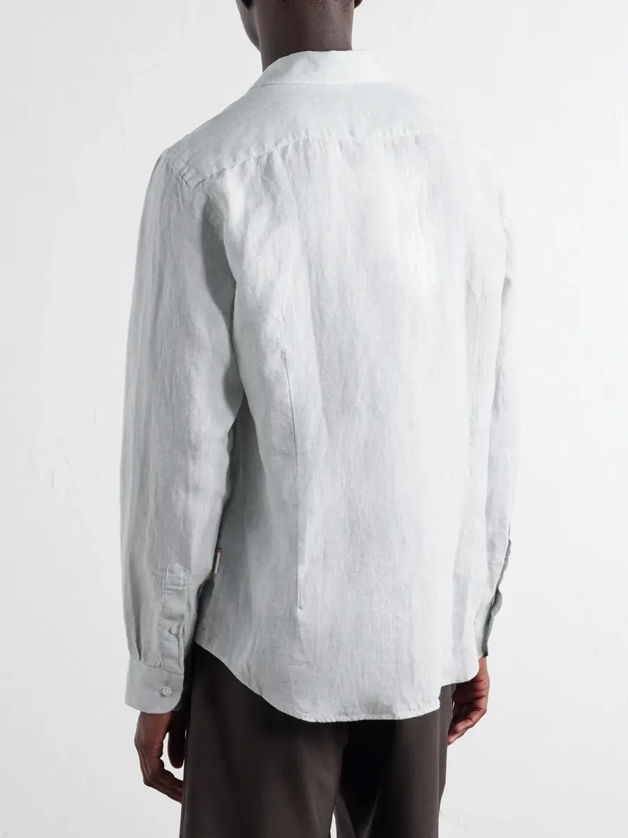 Orlebar Brown Giles Linen Shirt - Men | Thumbnail 4 Orlebar Brown Giles Linen Shirt - Men | Thumbnail 4