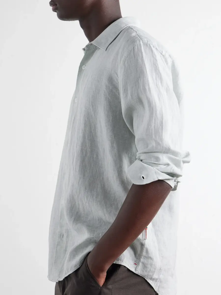 Orlebar Brown Giles Linen Shirt - Men | Thumbnail 5 Orlebar Brown Giles Linen Shirt - Men | Thumbnail 5