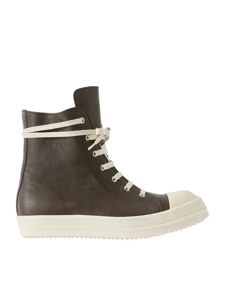 Rick Owens Sneaks Leather Sneakers - Men | Image 1 Rick Owens Sneaks Leather Sneakers - Men | Image 1
