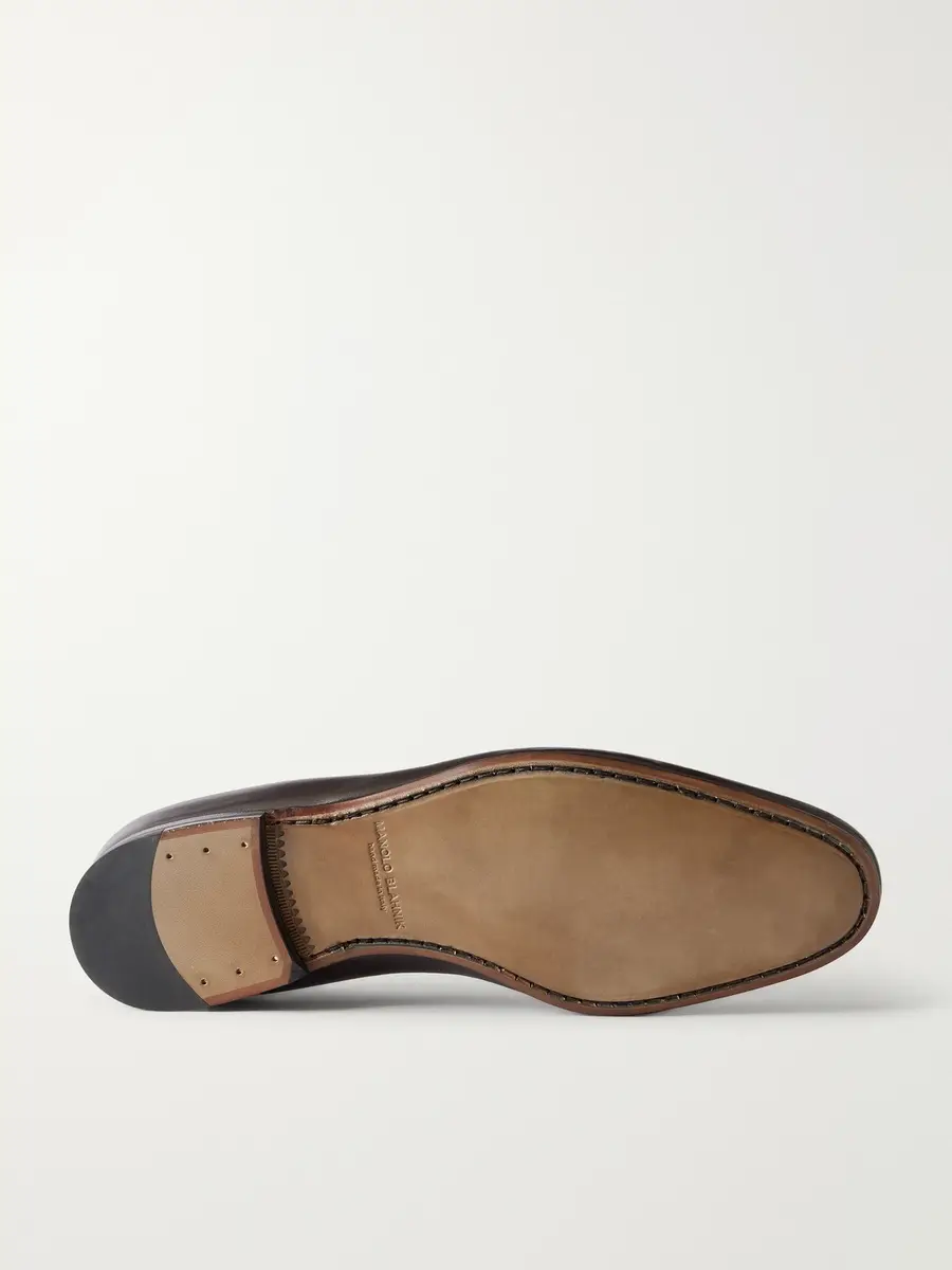 Manolo Blahnik Brera Leather Loafers - Men | Thumbnail 3 Manolo Blahnik Brera Leather Loafers - Men | Thumbnail 3