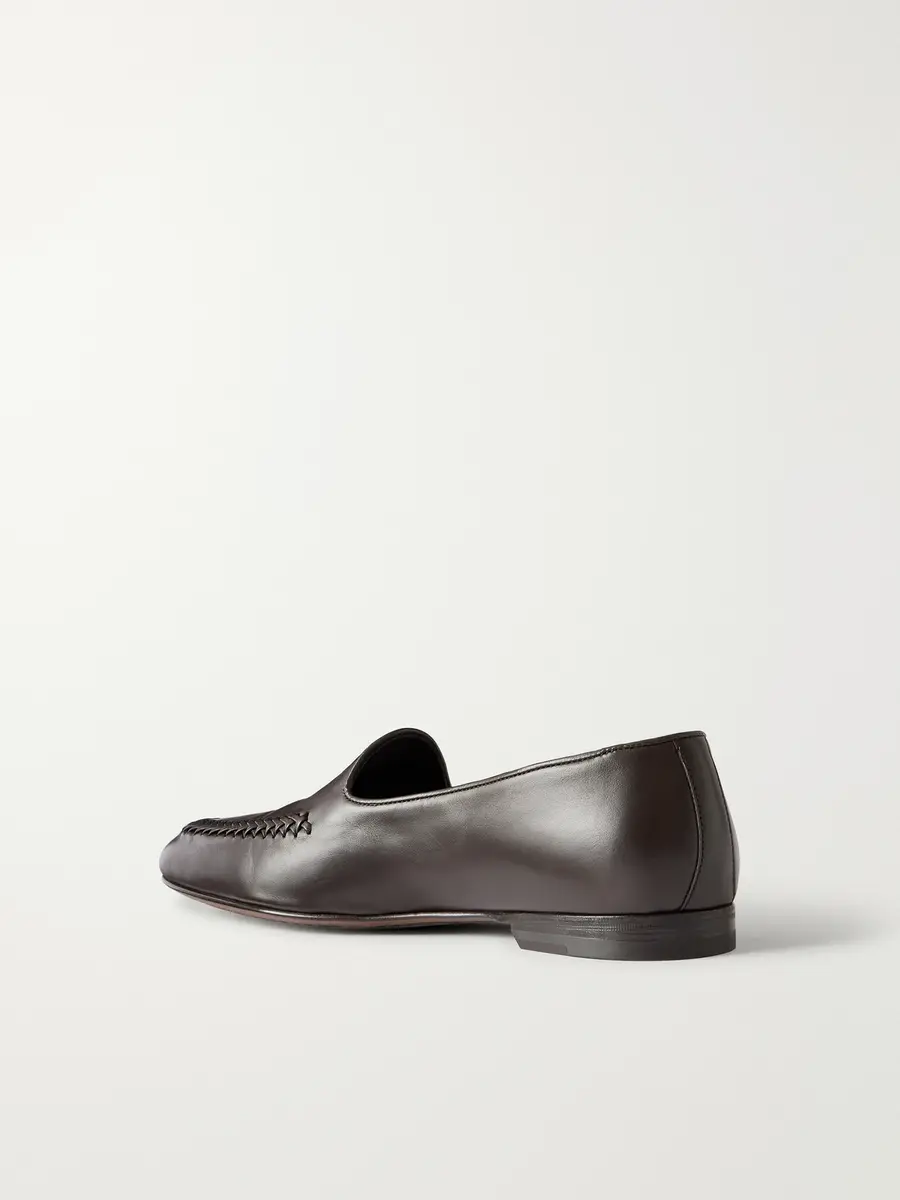 Manolo Blahnik Brera Leather Loafers - Men | Thumbnail 4 Manolo Blahnik Brera Leather Loafers - Men | Thumbnail 4