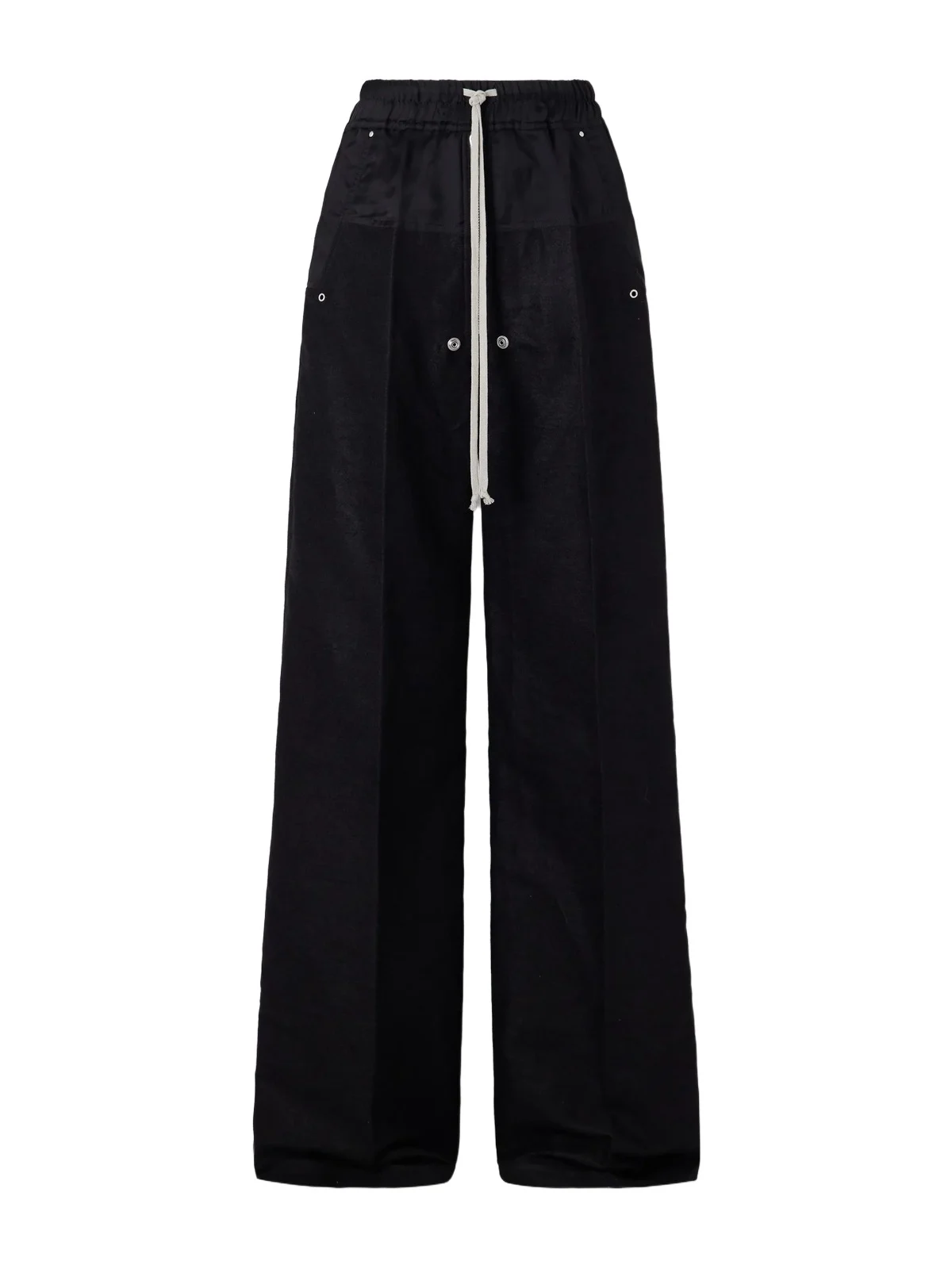 Wide Bela Wide-Leg Flannel Drawstring Trousers - Men