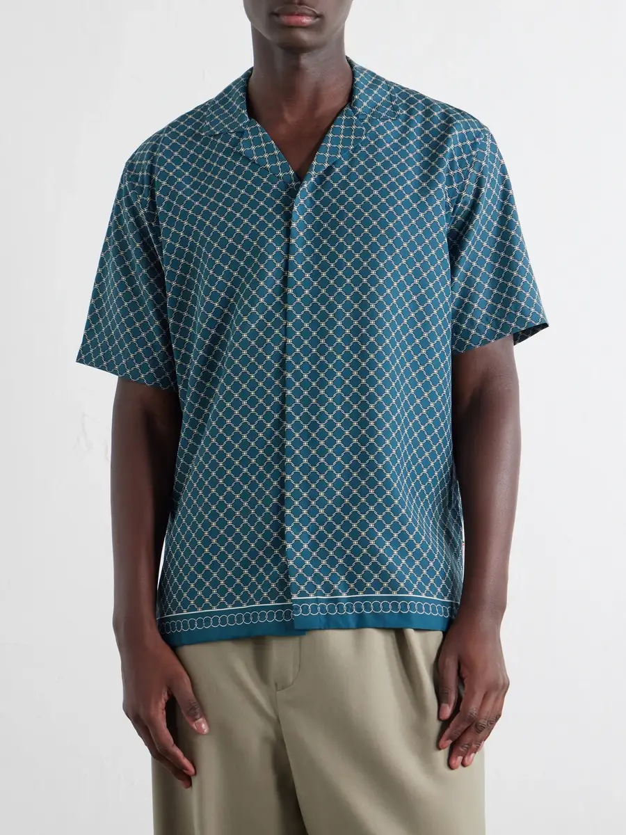 Orlebar Brown Maitan Camp-Collar Printed Lyocell Shirt - Men | Thumbnail 3 Orlebar Brown Maitan Camp-Collar Printed Lyocell Shirt - Men | Thumbnail 3