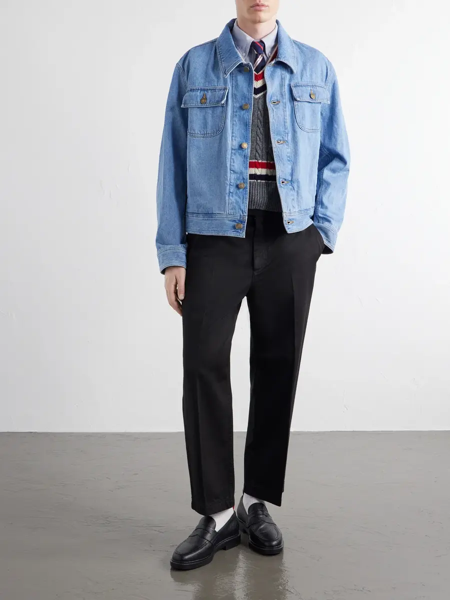 Thom Browne Denim Jacket - Men | Thumbnail 2