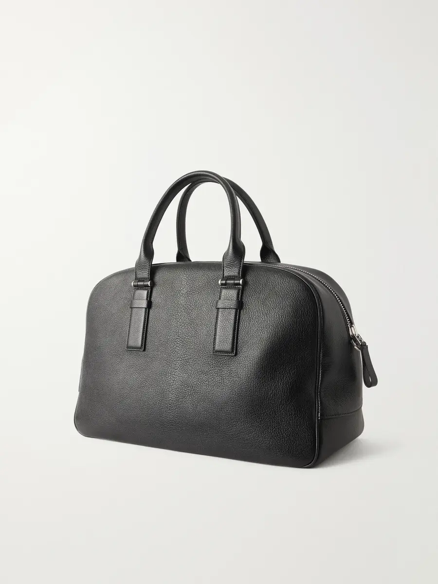 Tom Ford Victor Full-Grain Leather Weekend Bag - Men | Thumbnail 4