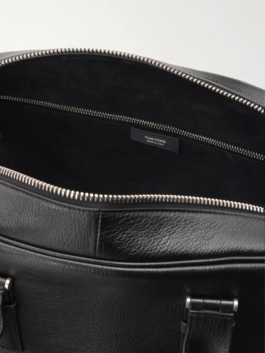 Tom Ford Victor Full-Grain Leather Weekend Bag - Men | Thumbnail 6