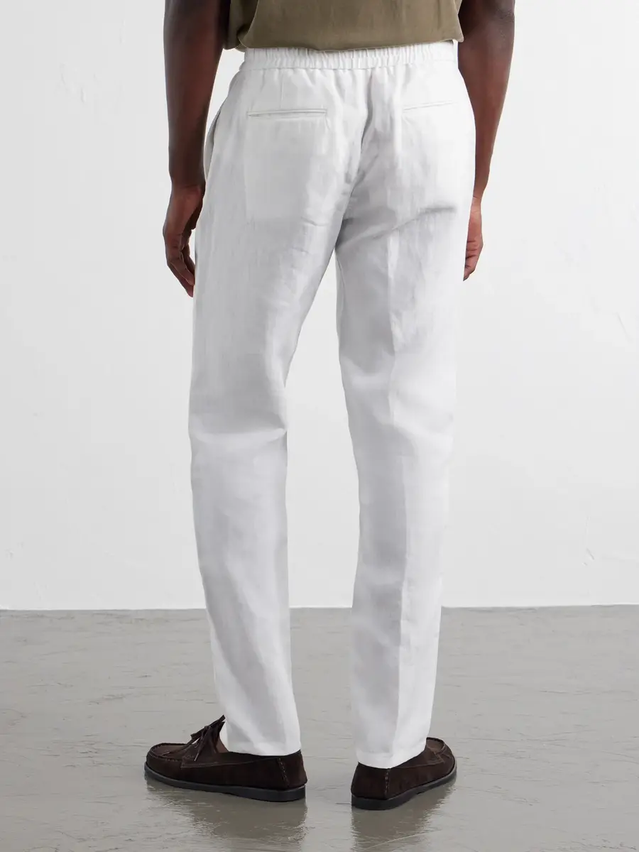 Orlebar Brown Cornell Straight-Leg Linen Trousers - Men | Thumbnail 4 Orlebar Brown Cornell Straight-Leg Linen Trousers - Men | Thumbnail 4