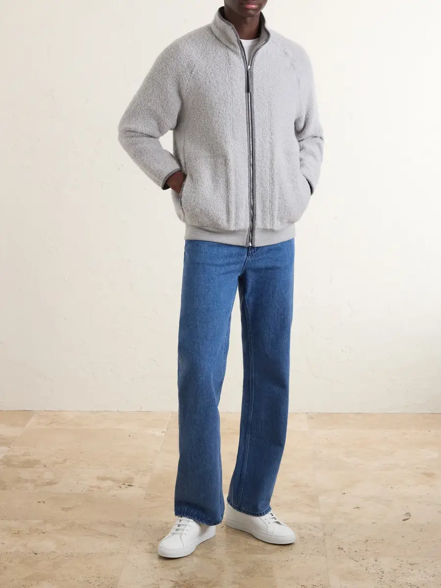 Gabriela Hearst August Alpaca, Cashmere and Wool-Blend Jacket - Men | Thumbnail 2 Gabriela Hearst August Alpaca, Cashmere and Wool-Blend Jacket - Men | Thumbnail 2