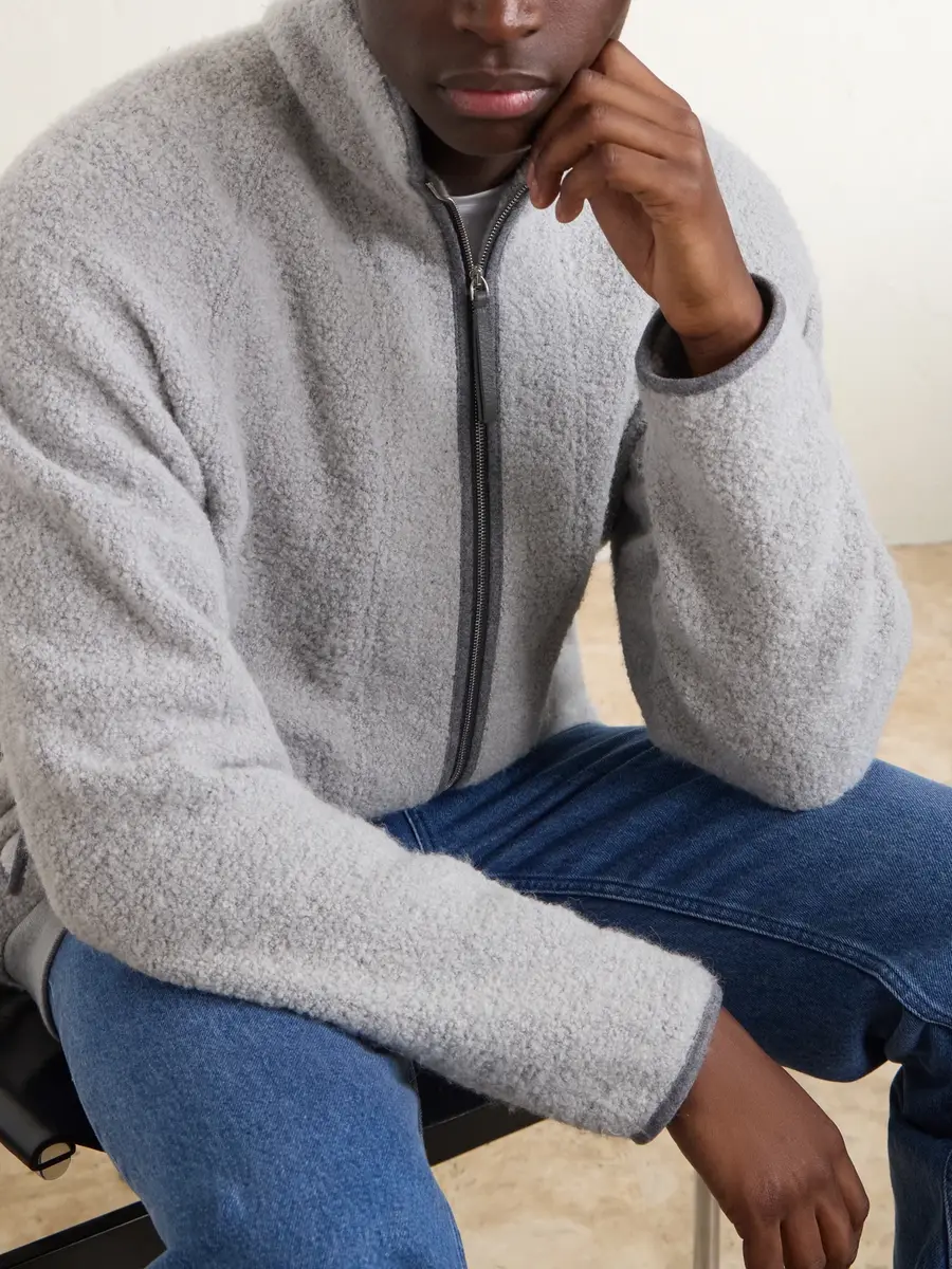 Gabriela Hearst August Alpaca, Cashmere and Wool-Blend Jacket - Men | Thumbnail 5 Gabriela Hearst August Alpaca, Cashmere and Wool-Blend Jacket - Men | Thumbnail 5